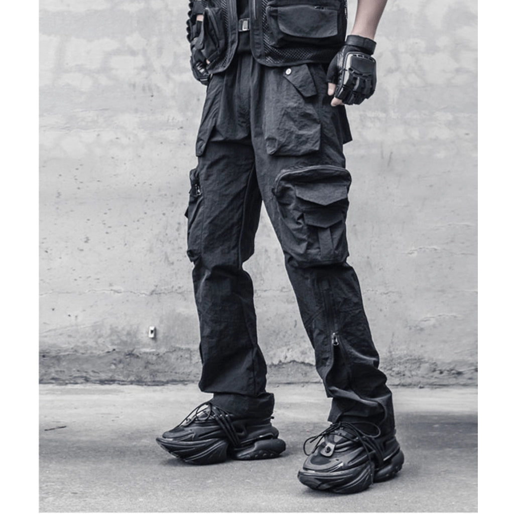 Durable Black Cargo Pants