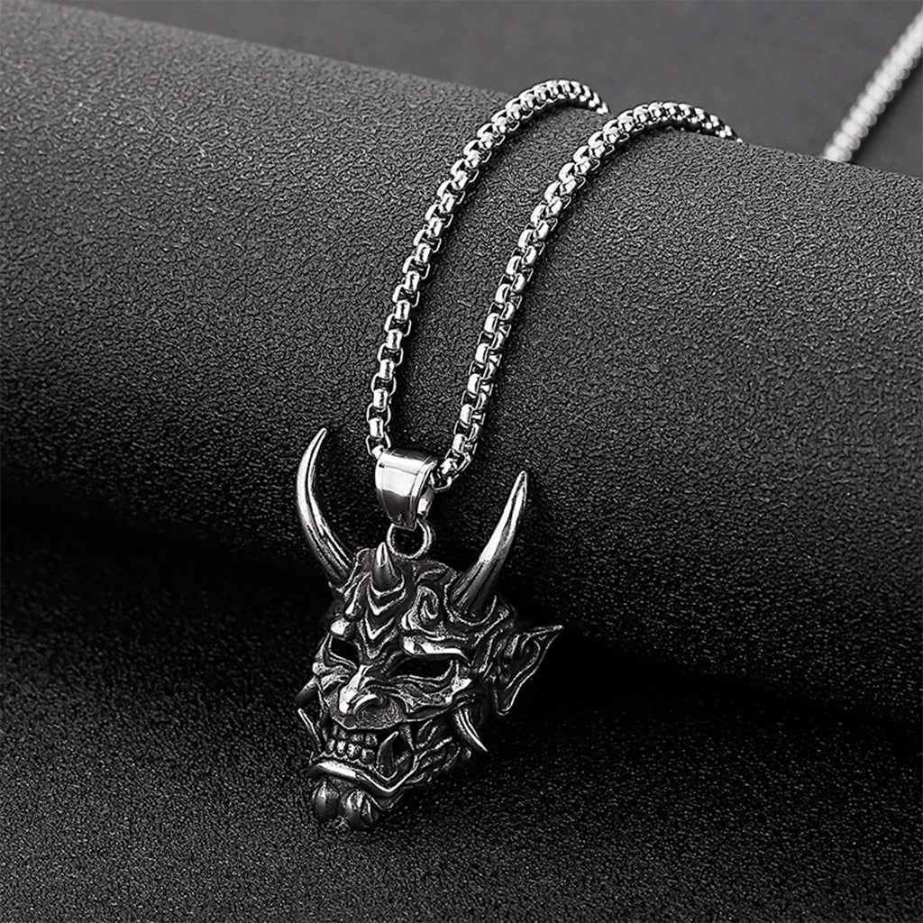 Samurai Demon Necklace