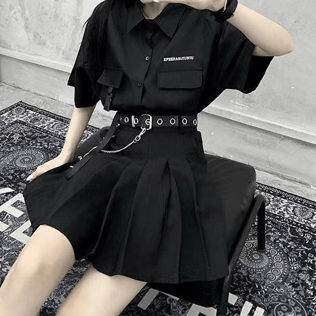 Black Tactical Skirt