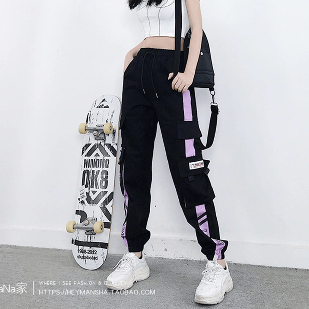 Contrast Stripes Joggers