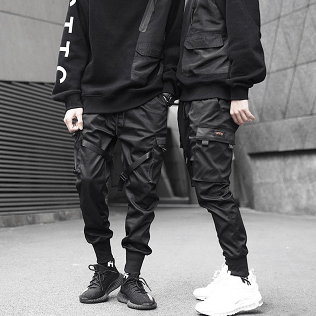 Black Streetwear Joggers