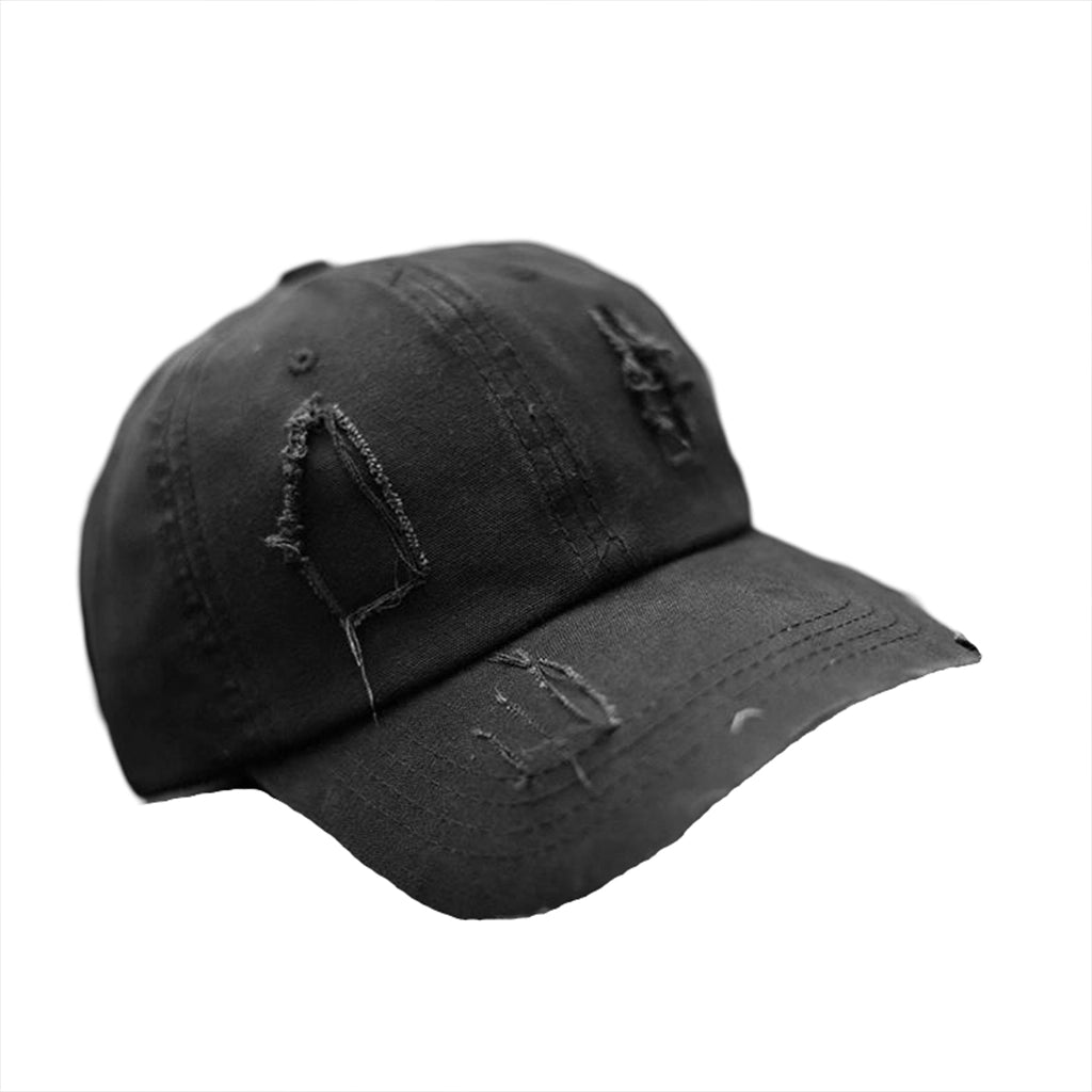 Black Ripped Hat