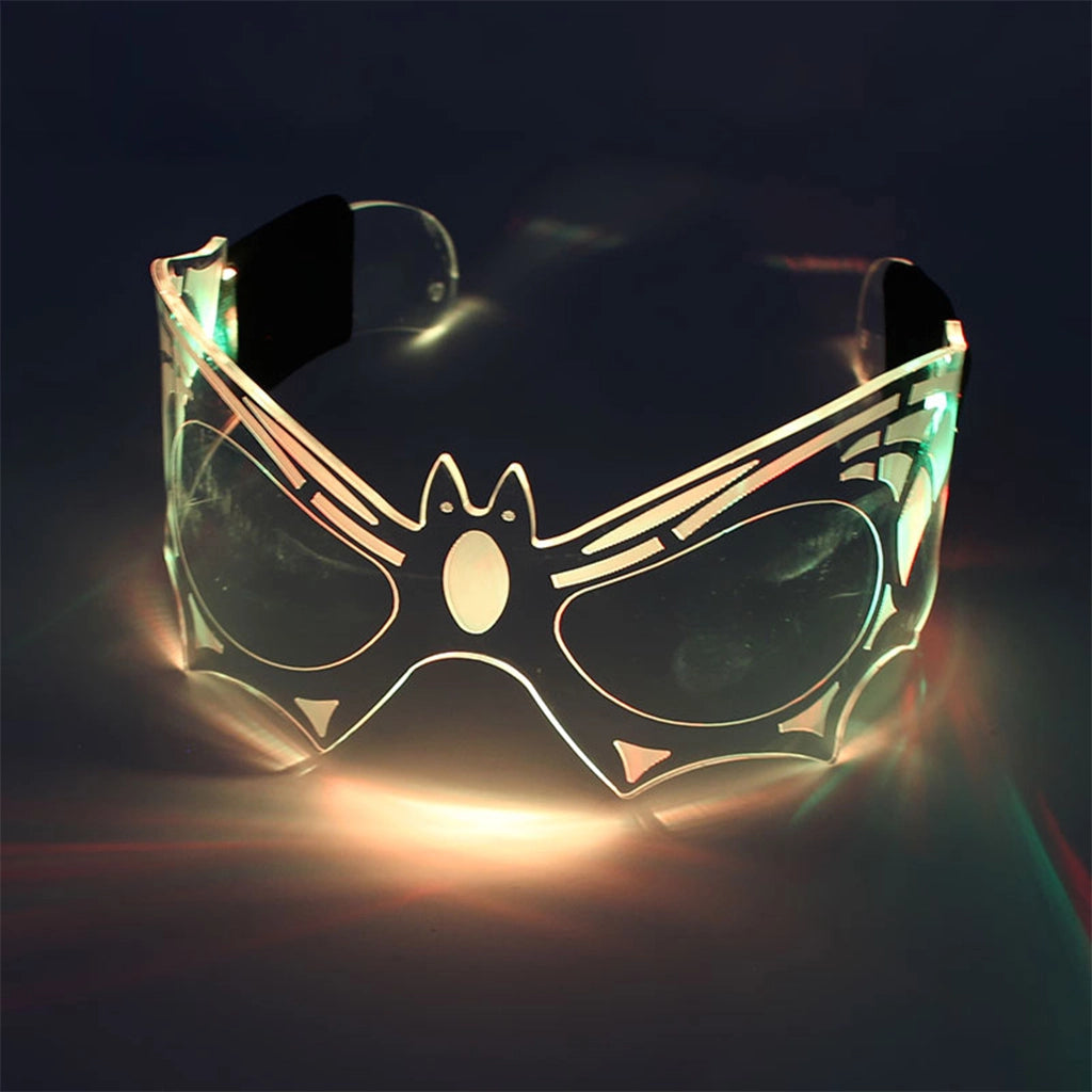 Cyber Bat LED Glasses