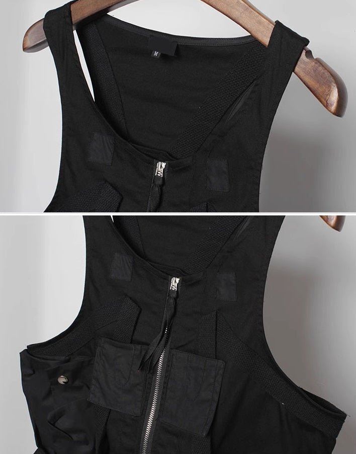 Techwear Crop Vest