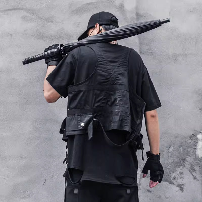 Techwear Crop Vest