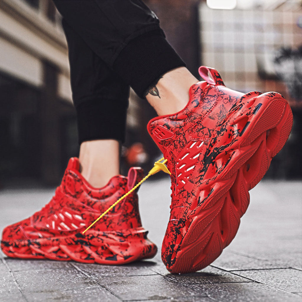 Splatter Tech Sneakers