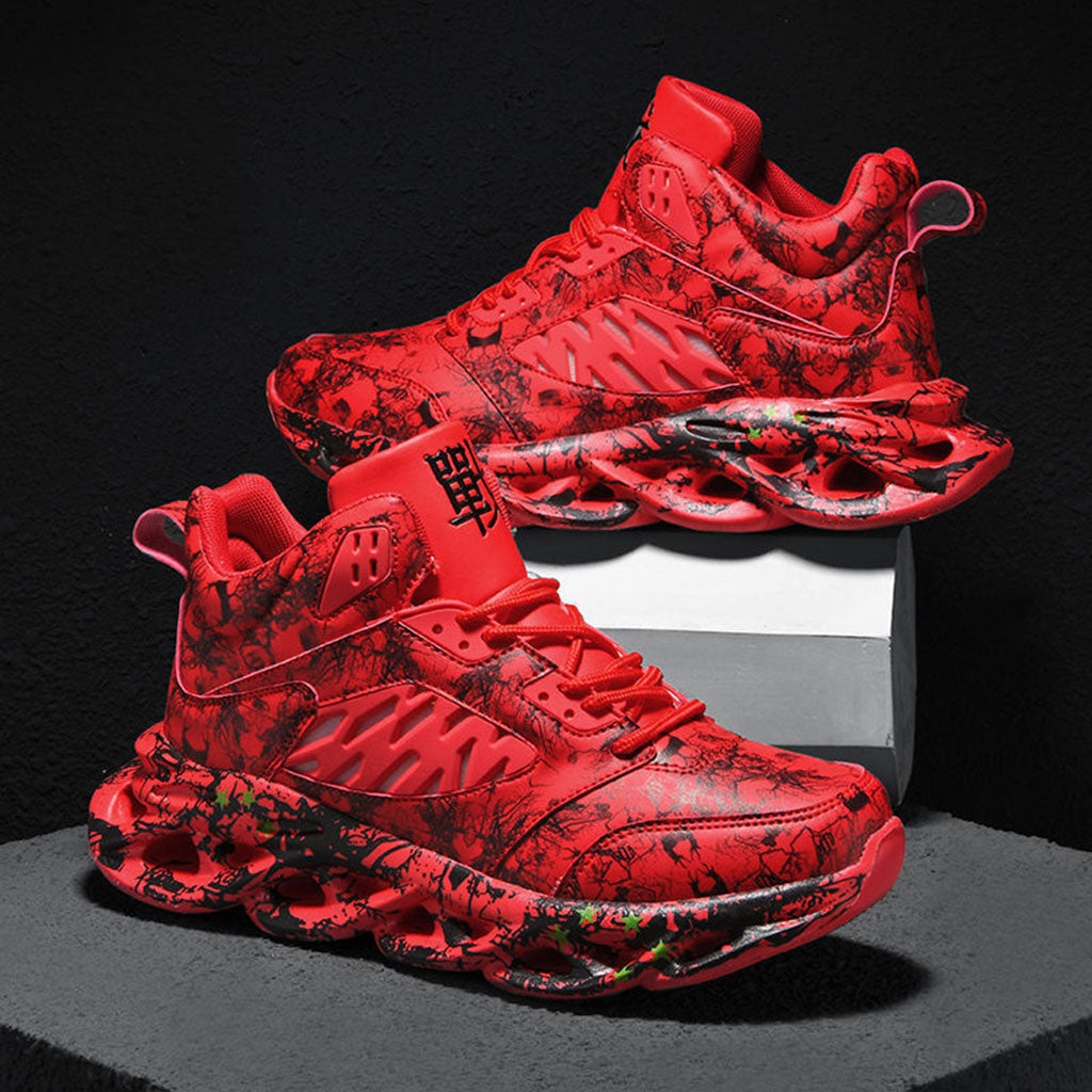 Splatter Tech Sneakers