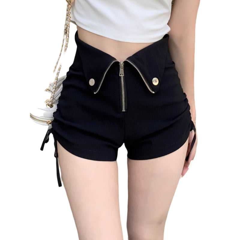 High-Waisted Mini Short