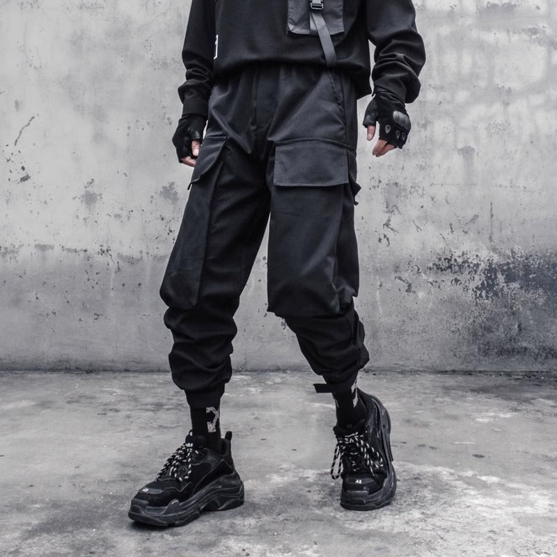 Large Pockets Techwear Pant