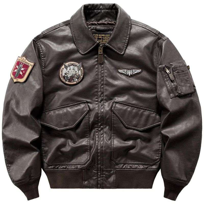 Streetwear Retro Leather Jacket