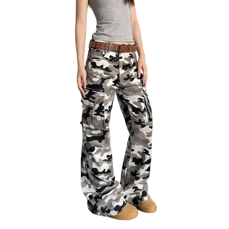 Camo Techwear Cargo Pants