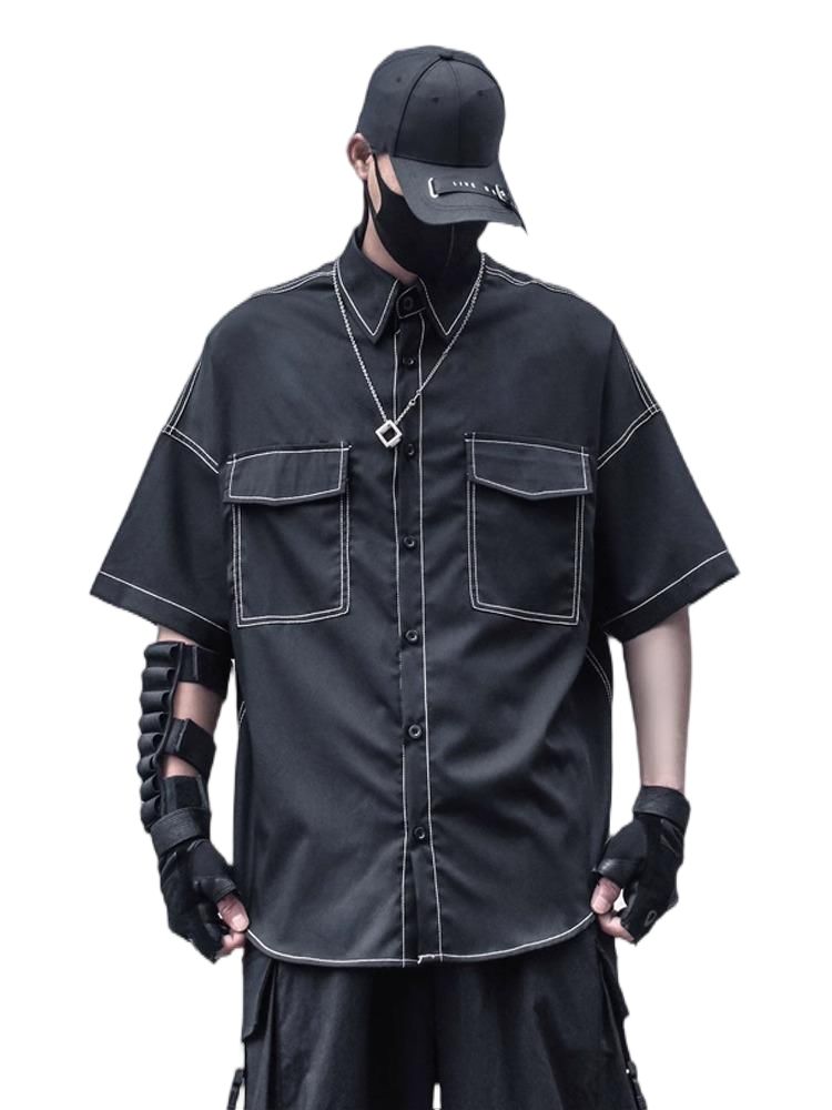 Urban Men Cargo Shirt