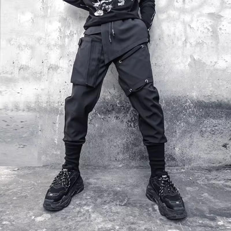 Techwear Harem Cargo Pants