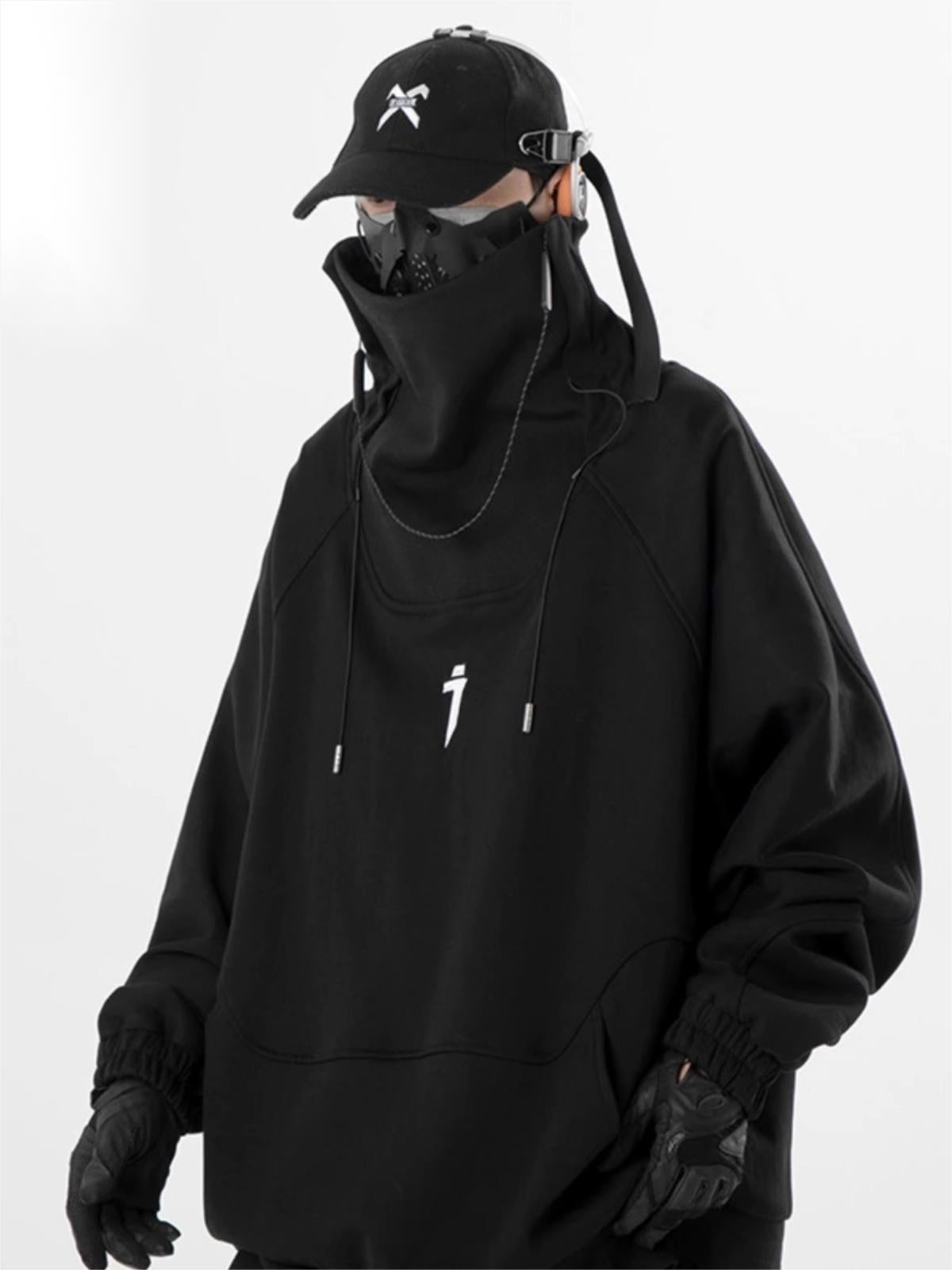 Turtleneck Techwear Cloak