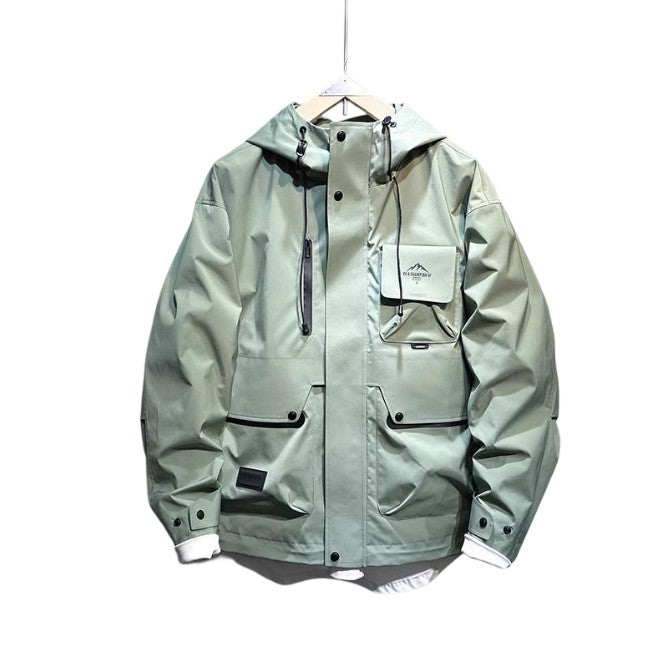 Outdoor Cargo Hooded Jacket