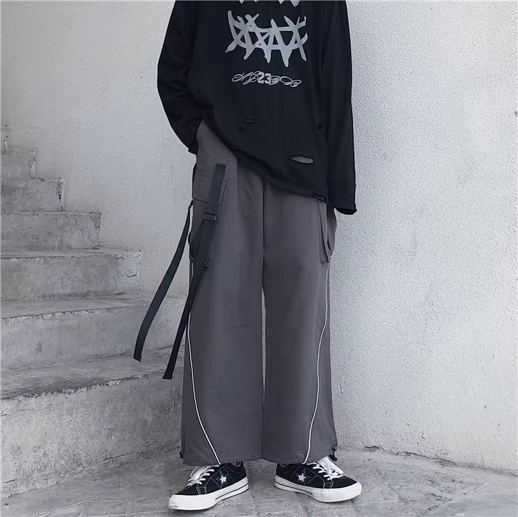 Reflective Techwear Joggers