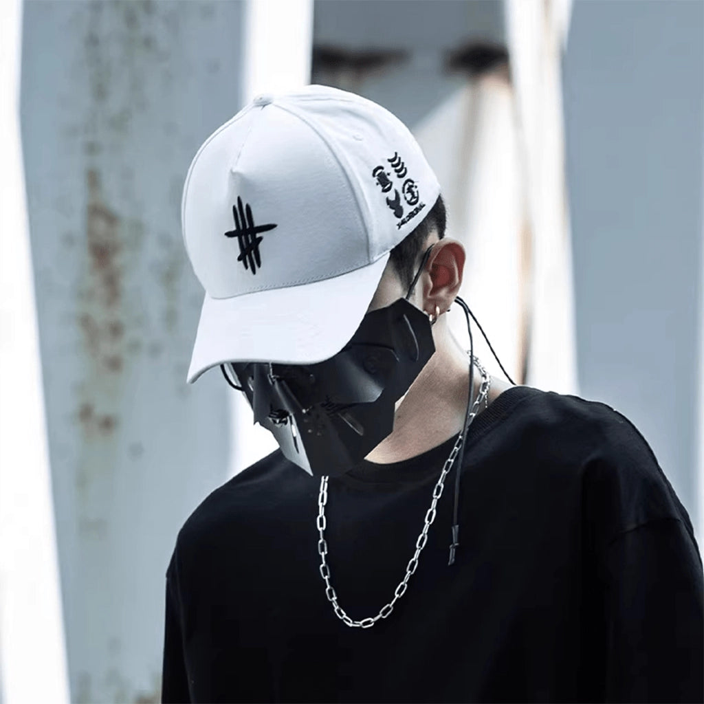 Black Techwear Cap