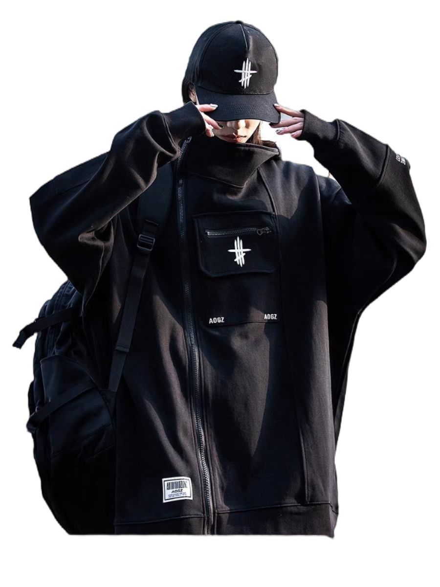 Technical Hooded Jacket