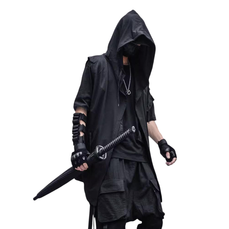 Techwear Hooded Vest