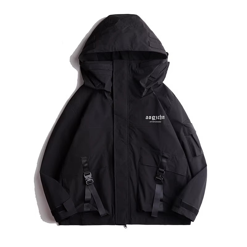 Urban Hooded Techwear Jacket