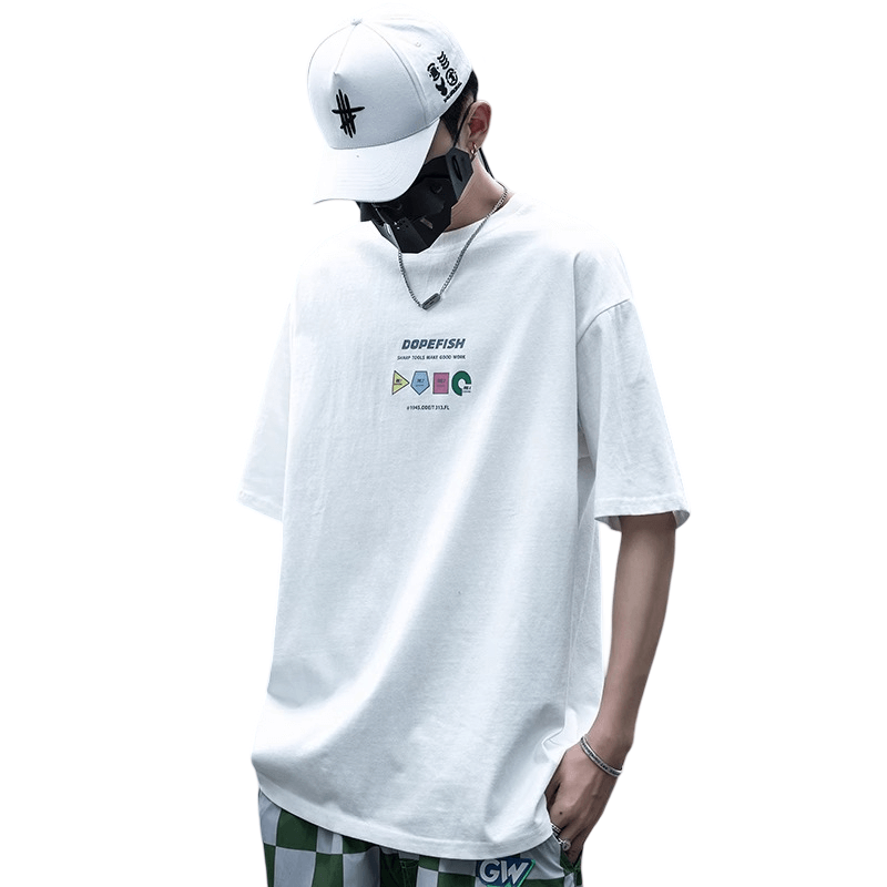 White Streetwear T-Shirt