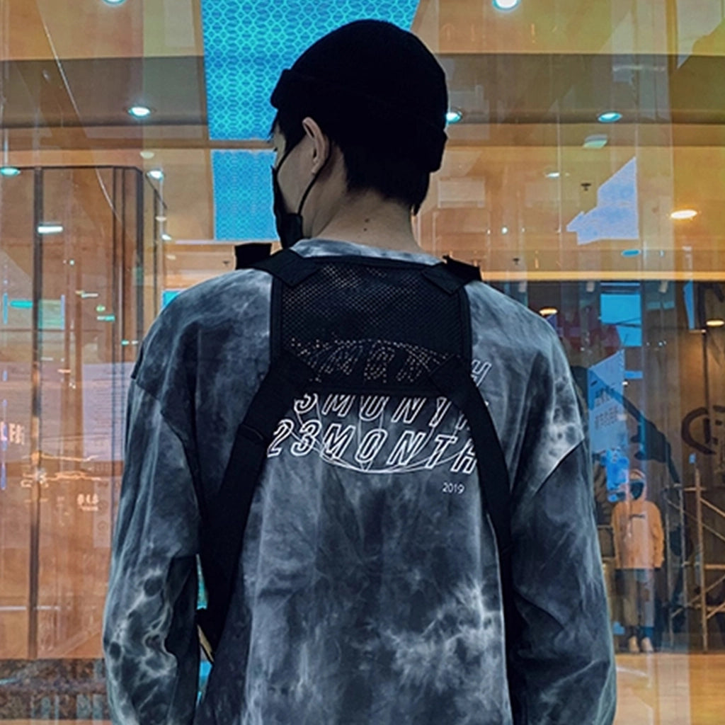 Reflective Tech Backpack for Cycling