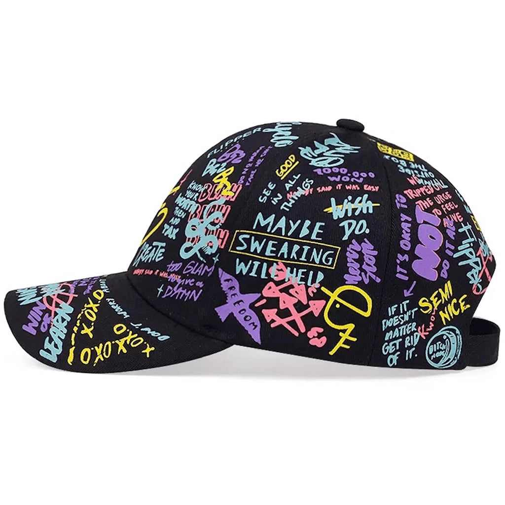 Colorful Graffiti Hat