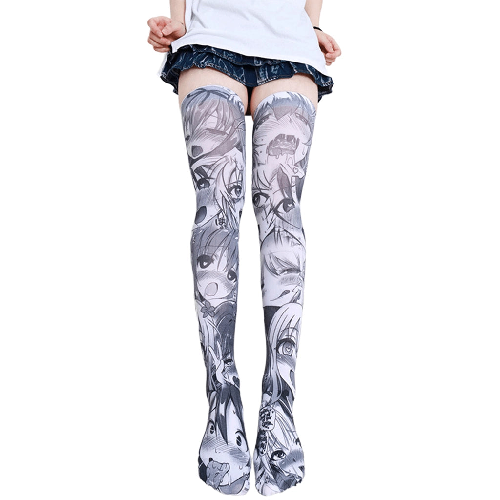 Anime Thigh-High Socks