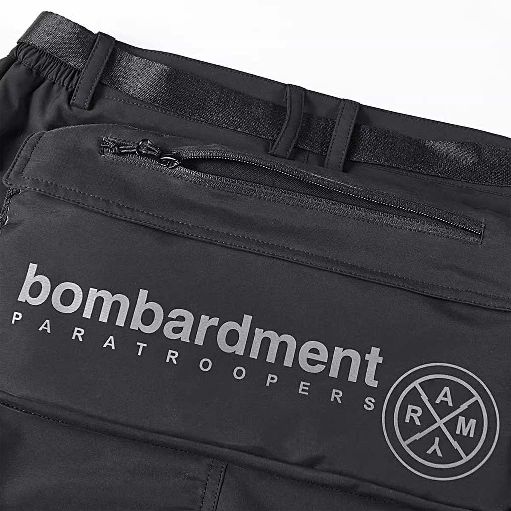 Adjustable Waistband Cargo Shorts