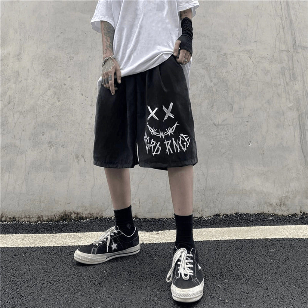 Breathable Smiley Shorts