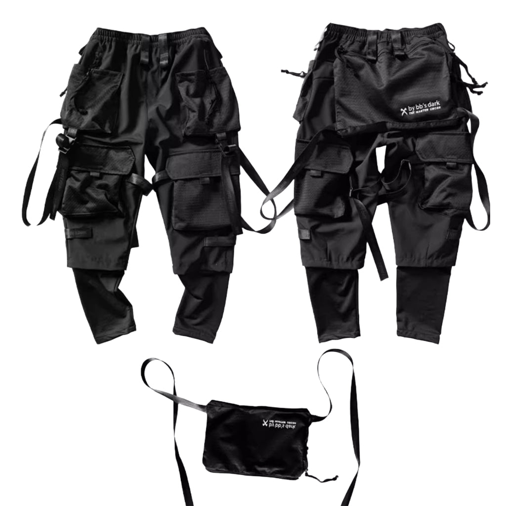 Tactical Black Techwear Pants