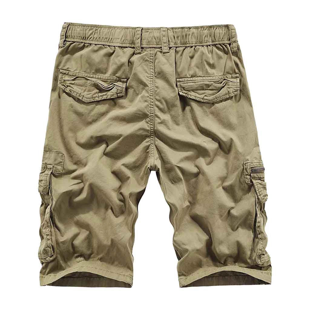 Khaki Summer Travel Shorts