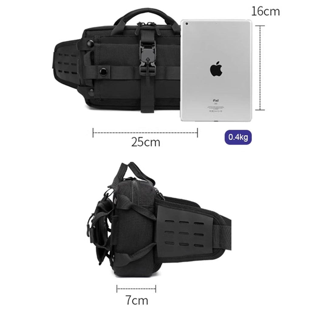 Tactical Bag with USB Charging