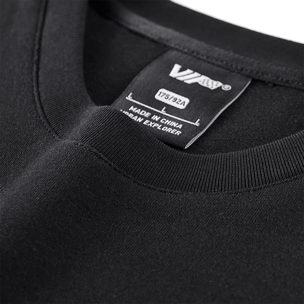 Street-Ready Black Techwear Shirt