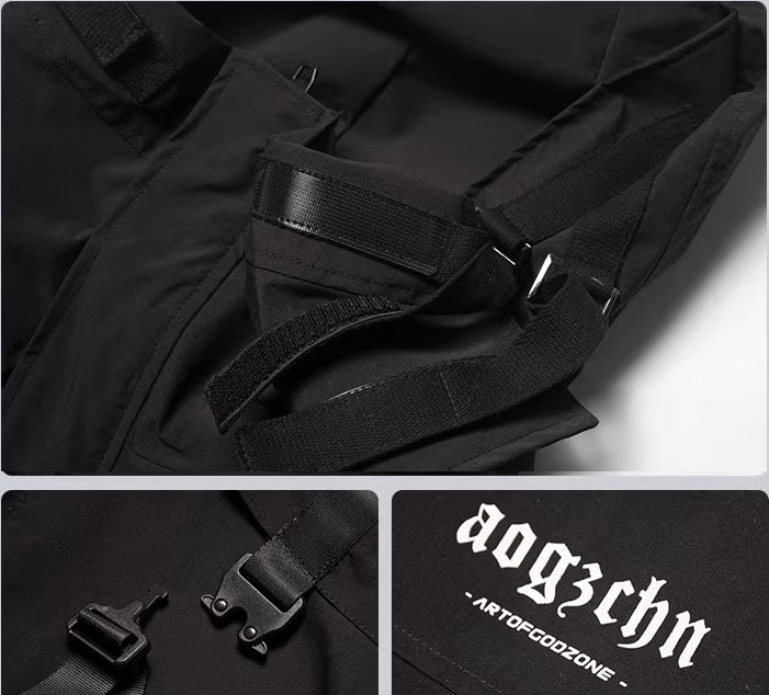 Urban Hooded Techwear Jacket