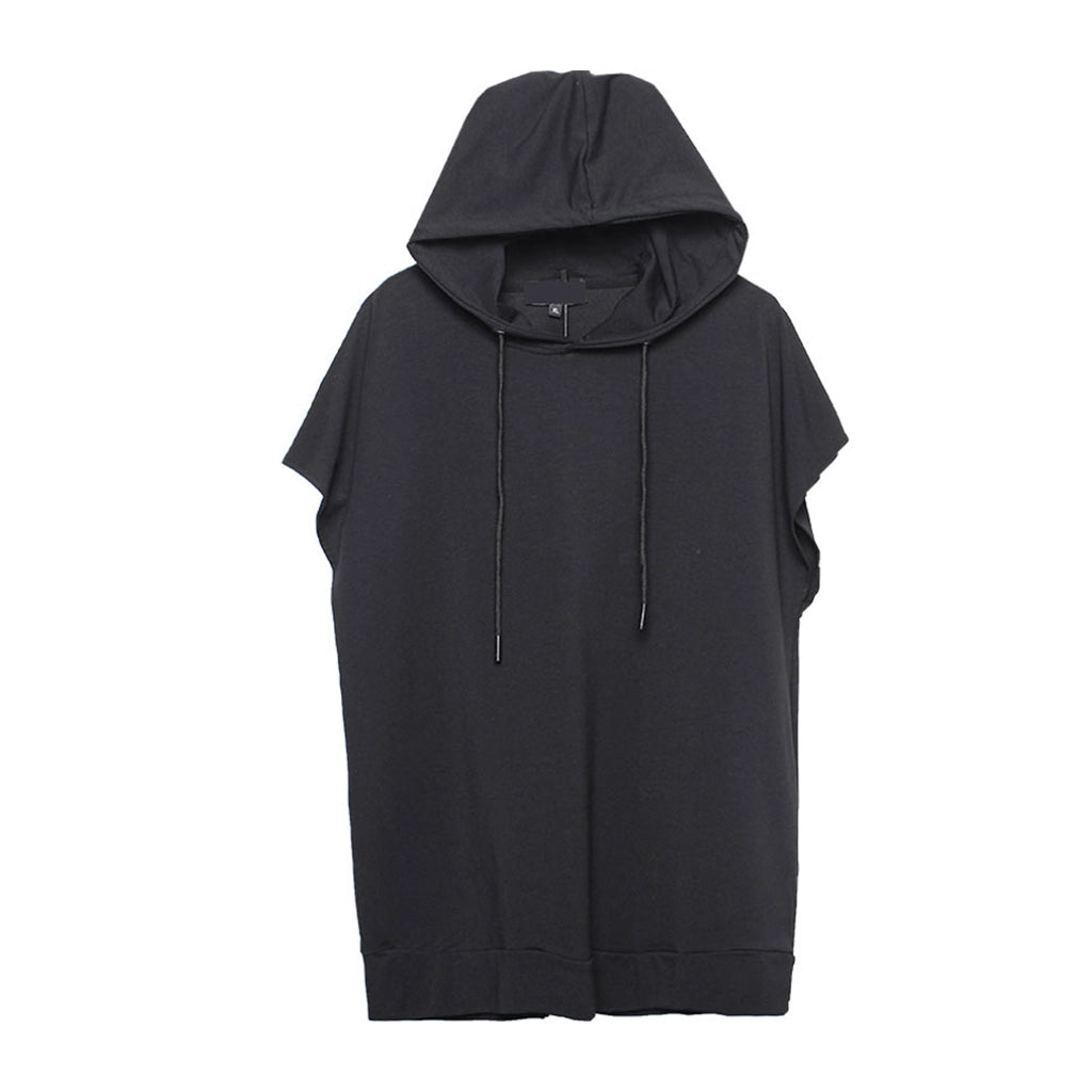 Sleeveless Techwear Hoodie