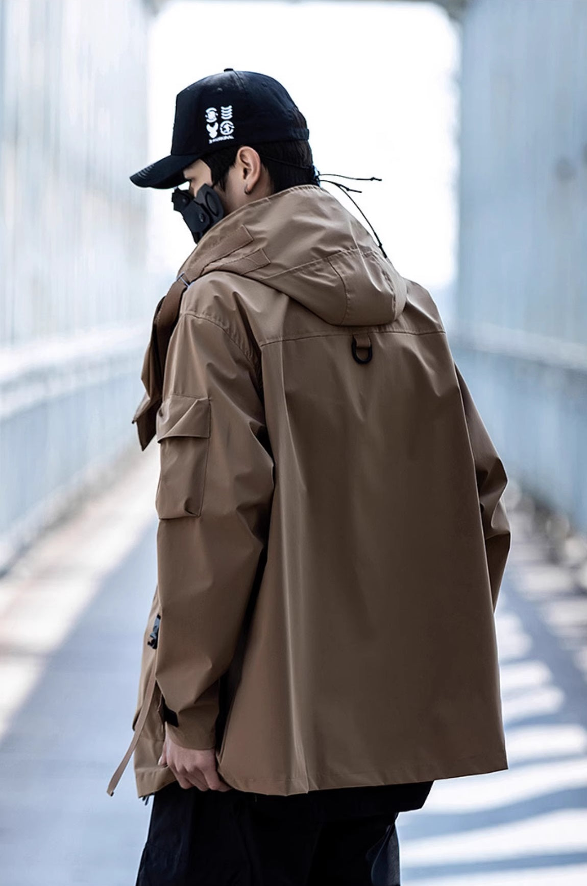 Urban Hooded Techwear Jacket