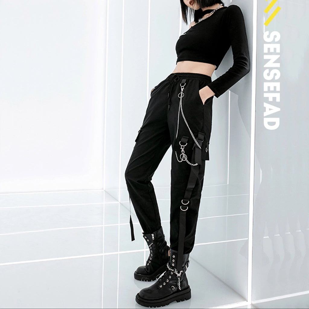 Black Techwear Pants