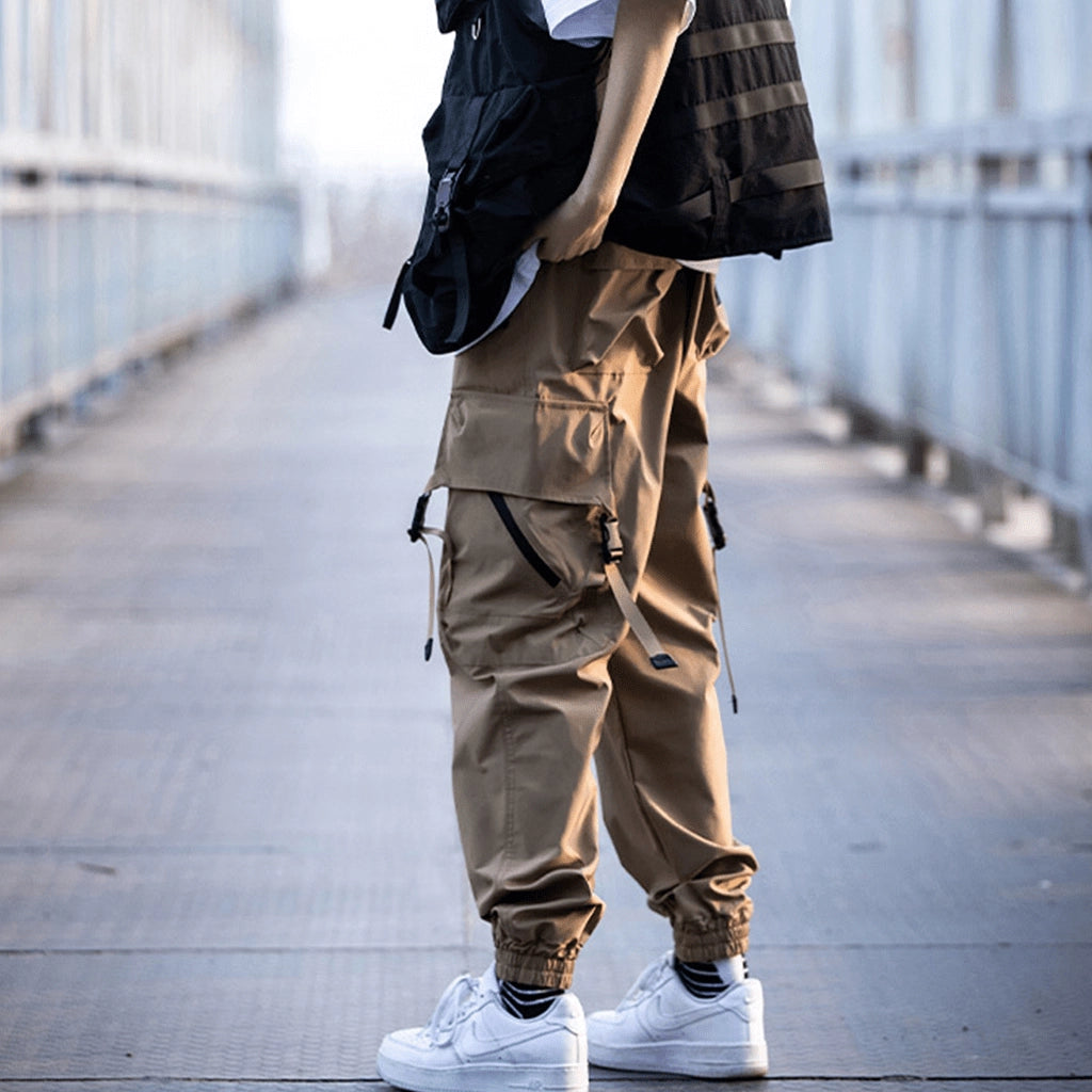 Khaki Cargo Combat Pants