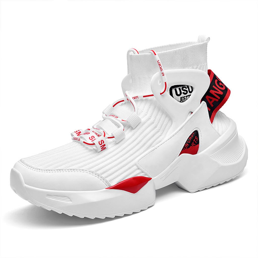 Street White & Red Sneaker