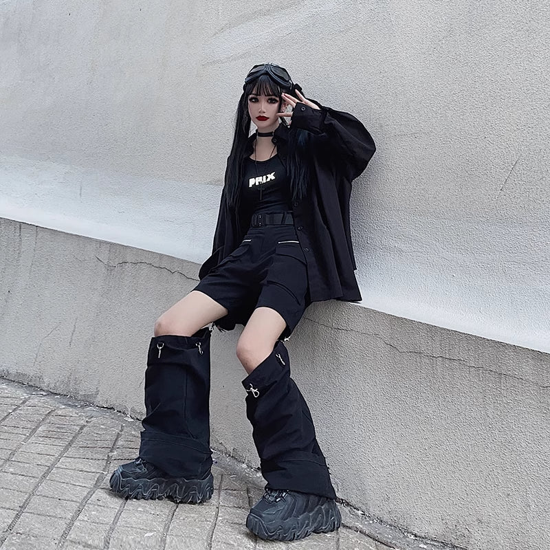 Detachable Techwear Cargo Pants