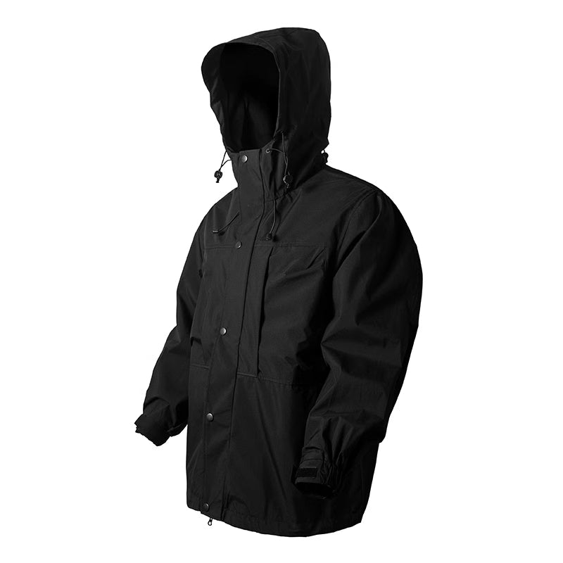 Oversized Techwear Shell Jacket