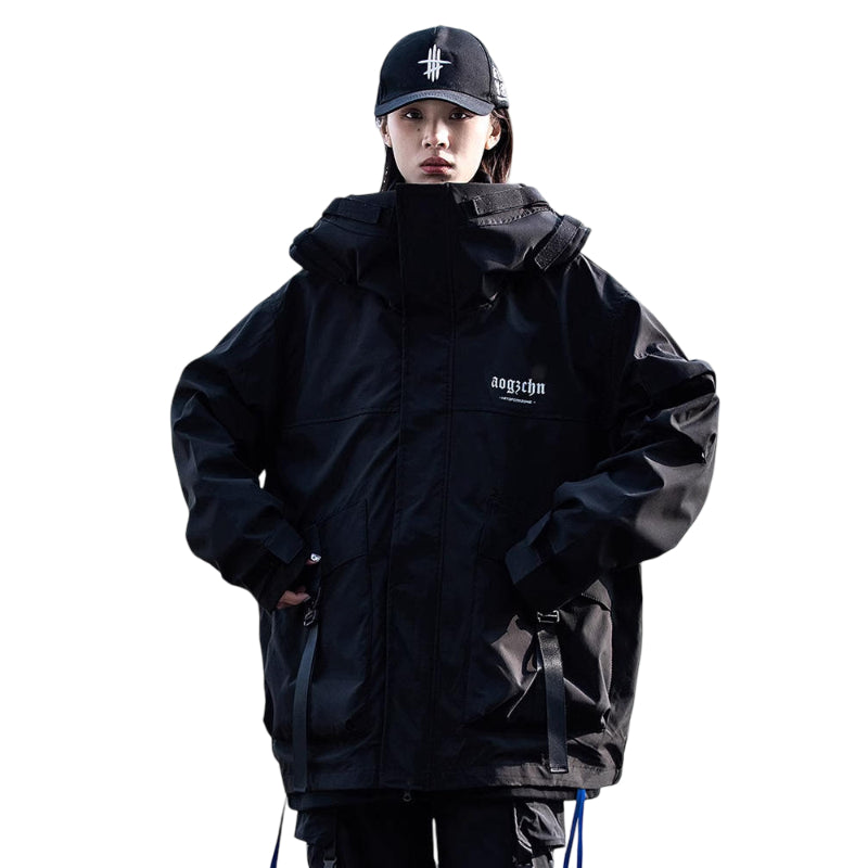 Urban Hooded Techwear Jacket