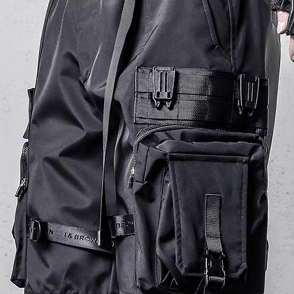 Black Military Tactical Shorts