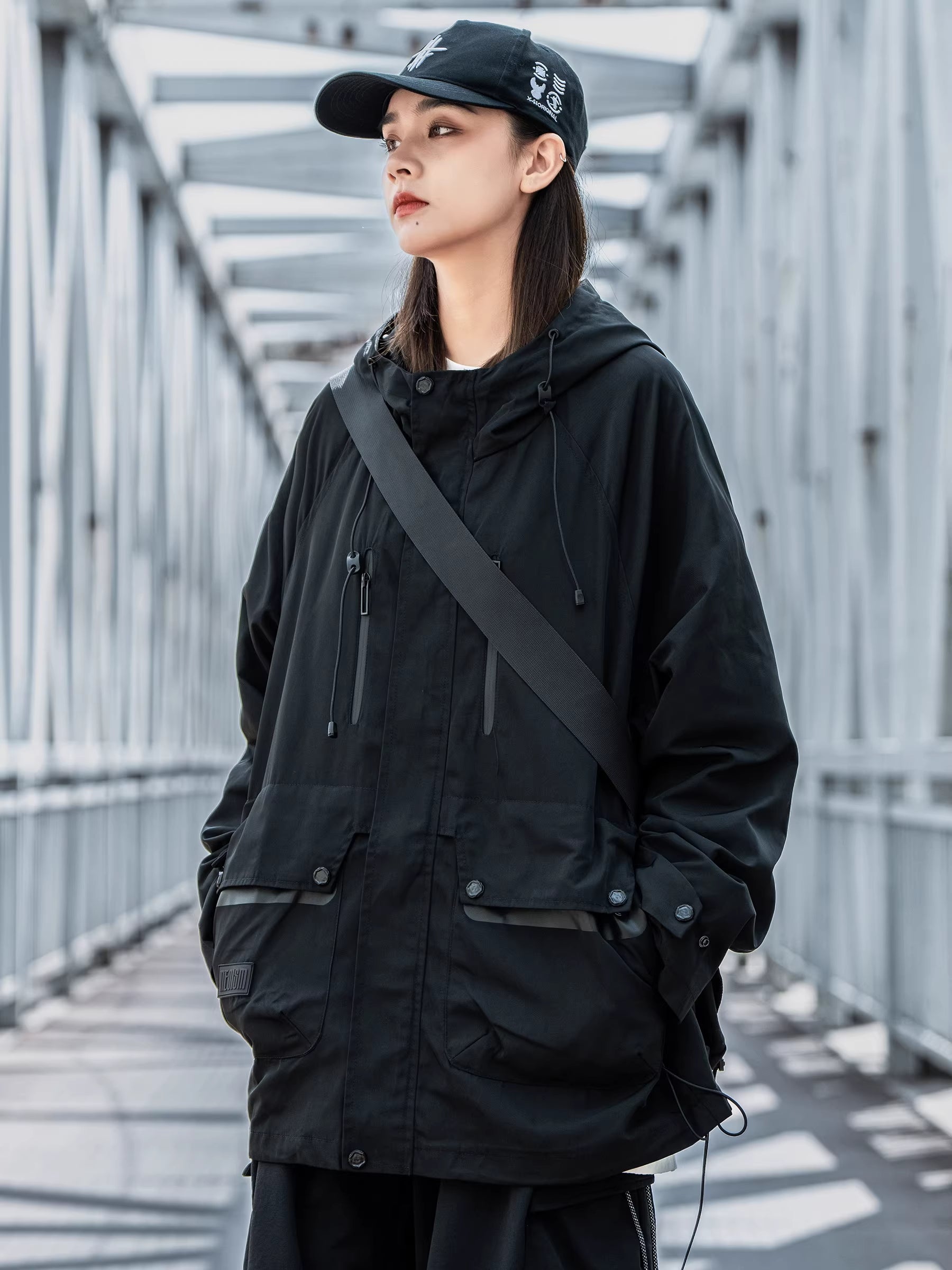 Women's Waterproof Cargo Jacket