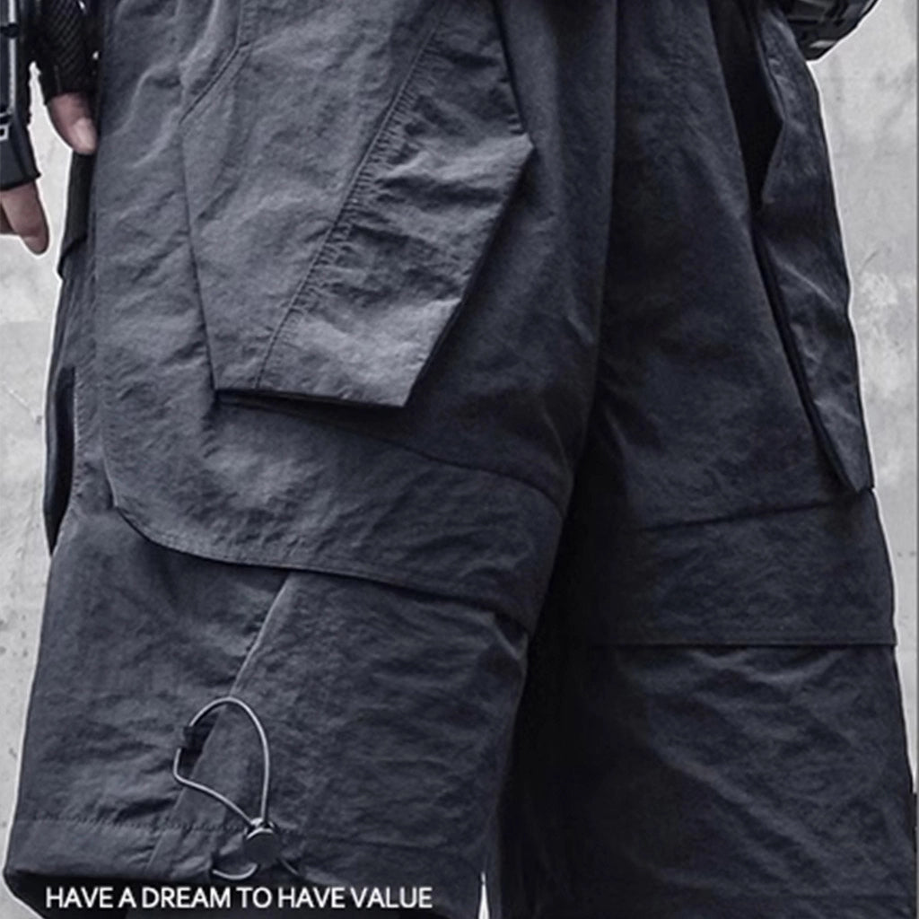 Quick-Dry Urban Cargo Shorts