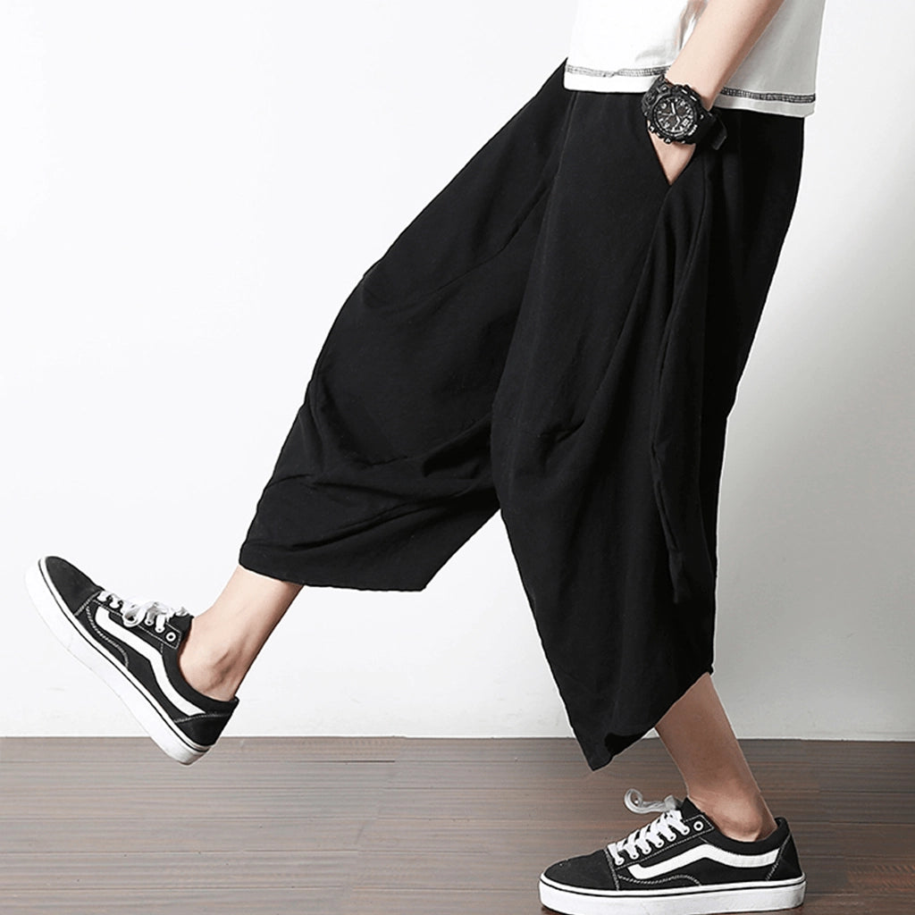 Streetwear Wide-Leg Pants