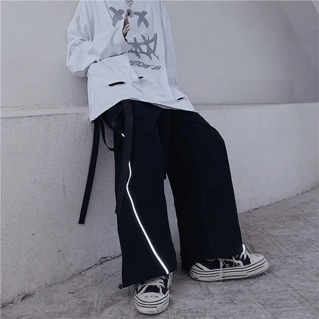 Reflective Techwear Pants