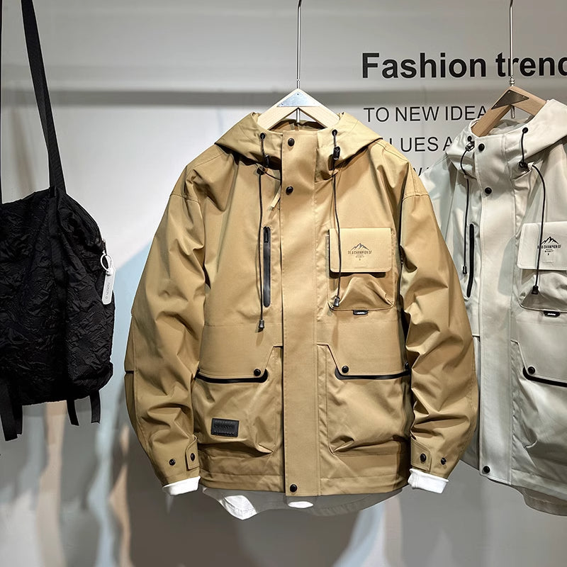 Outdoor Cargo Hooded Jacket