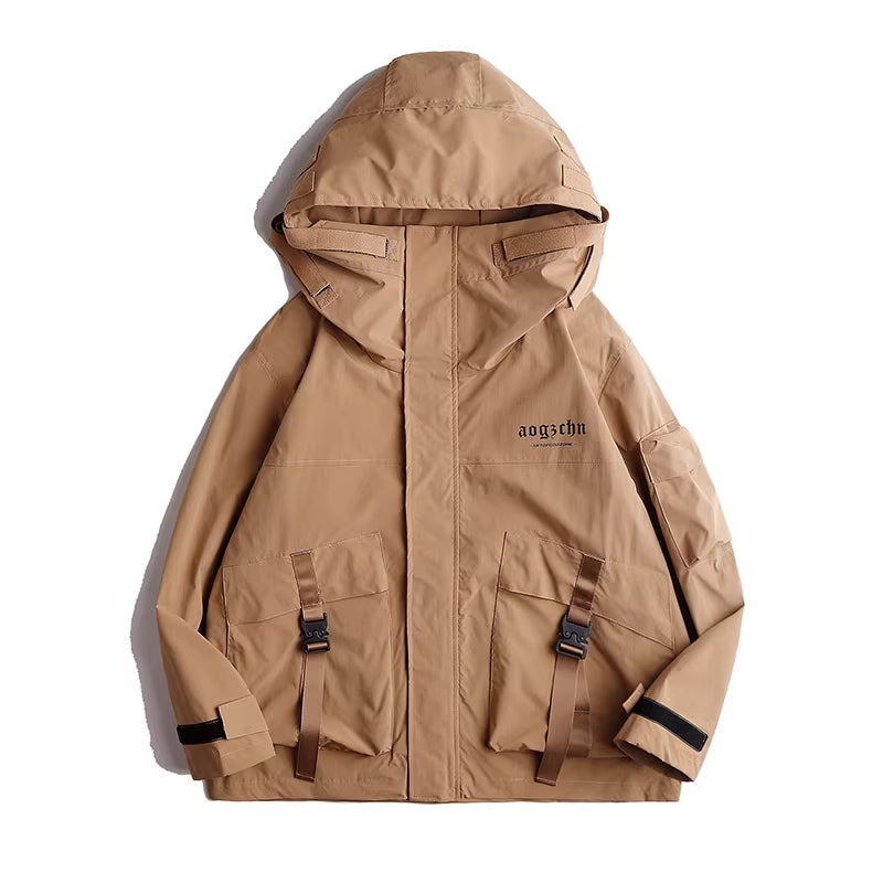 Urban Hooded Techwear Jacket